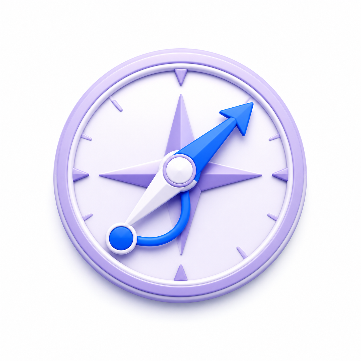 Guided next steps compass icon