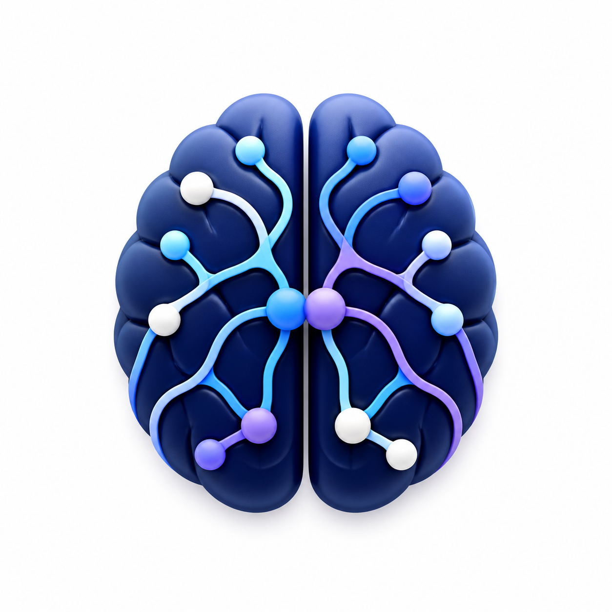 Brain illustration for neurodiversity