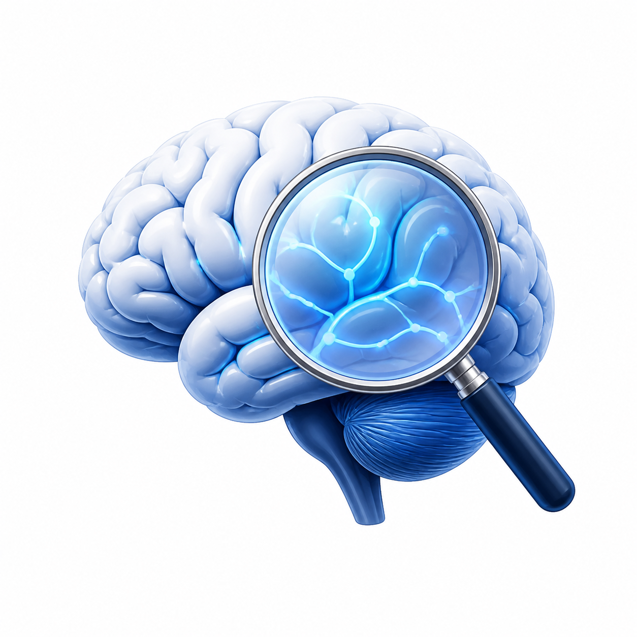 Brain illustration representing understanding